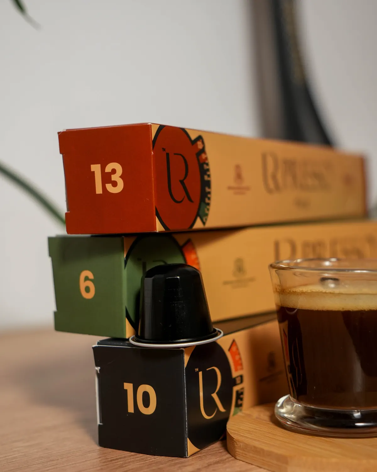 Les intensités 6, 10 et 13 de la gamme URPRESSO